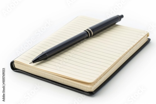 Wallpaper Mural Blank Notebook with Pen - Ready for Inspiration Torontodigital.ca