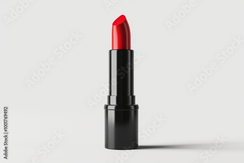 Red Lipstick Tube - Beauty Product Photography