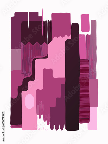 The art of pink: how abstraction can make hearts beat faster, filling the world with tenderness and emotions.
