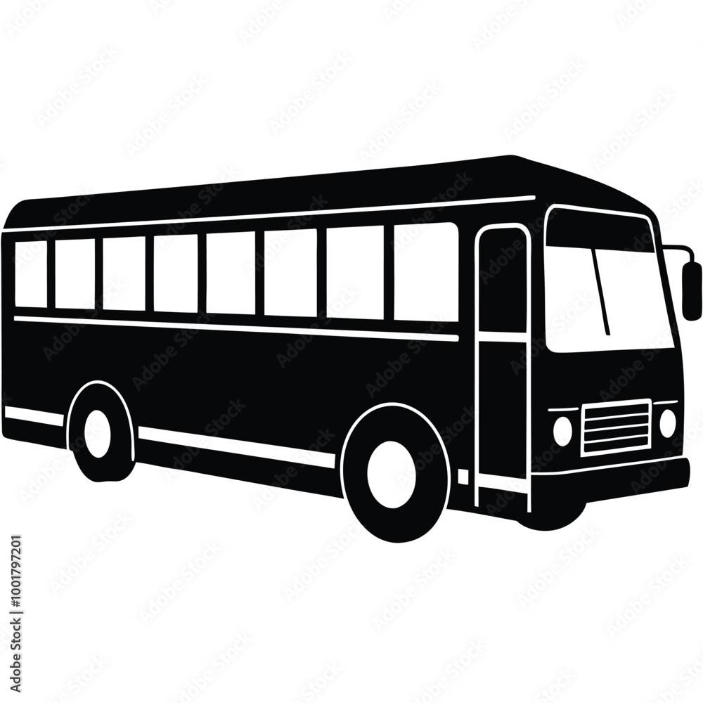 public-bus--public-transport-concept-silhouette public-bus--public-transport-concept-silhouette