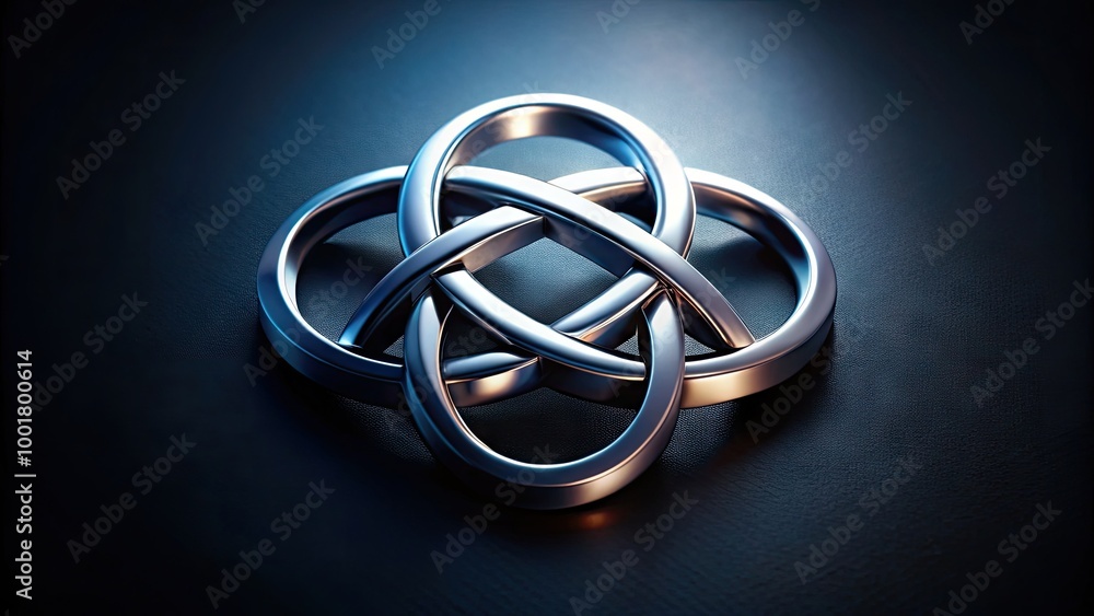 Elegant Silver Symbol on a Dark Background Representing Modern Design and Creativity in Art Elegant Silver Symbol on a Dark Background Representing Modern Design and Creativity in Art