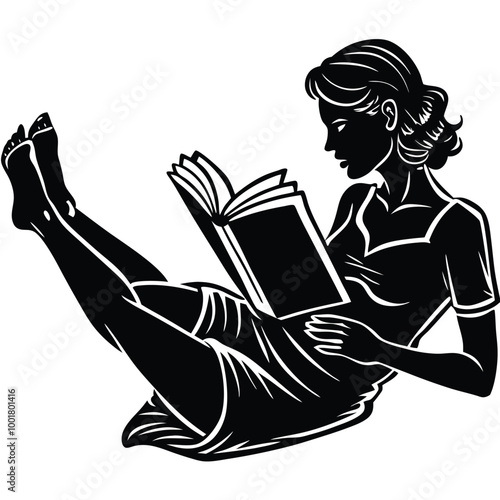 woman-resting-on-her-back-reading-a-book