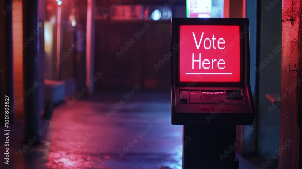 vote sign vote sign