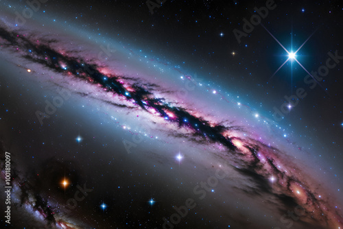 galaxy in space