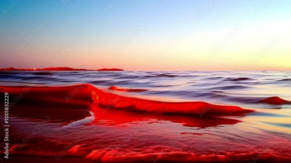 Calm Red Waves: Slow, Rhythmic Waves for Relaxation or Relaxing Red Waves: Calm and Rhythmic Motion or Rhythmic Red Waves: Slow, Soothing Relaxation Calm Red Waves: Slow, Rhythmic Waves for Relaxation or Relaxing Red Waves: Calm and Rhythmic Motion or Rhythmic Red Waves: Slow, Soothing Relaxation