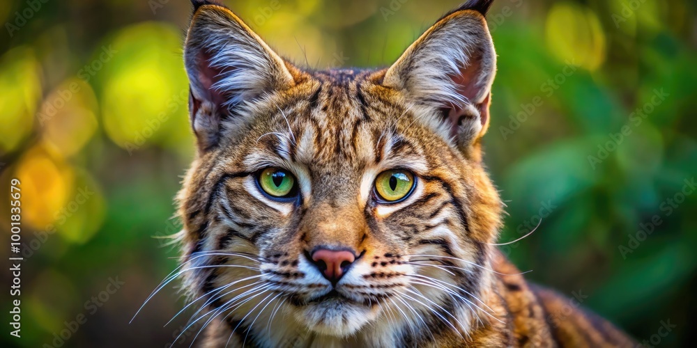 Naklejka premium Realistic bobcat PNG image for wildlife projects, educational materials, and nature-themed designs