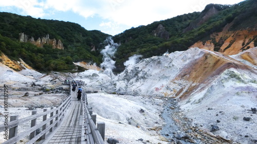 登別温泉地獄谷 photo