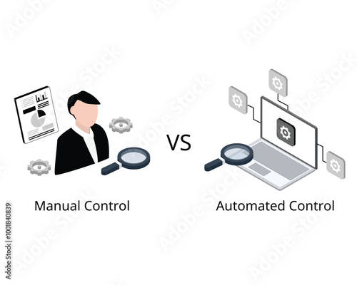 manual control and automated control