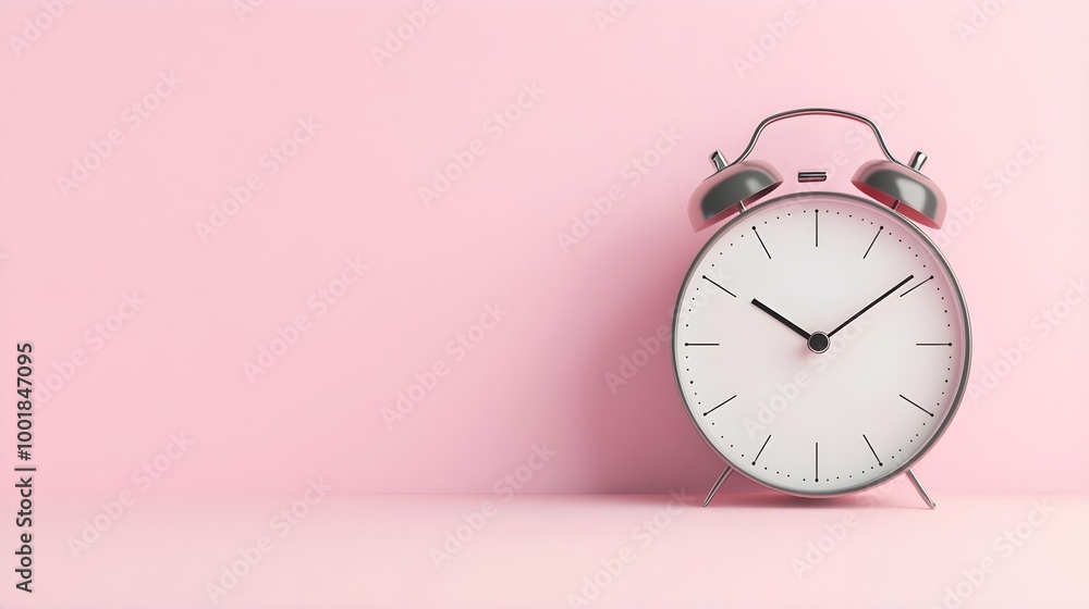 Alarm Clock Pink Background Alarm Clock Pink Background