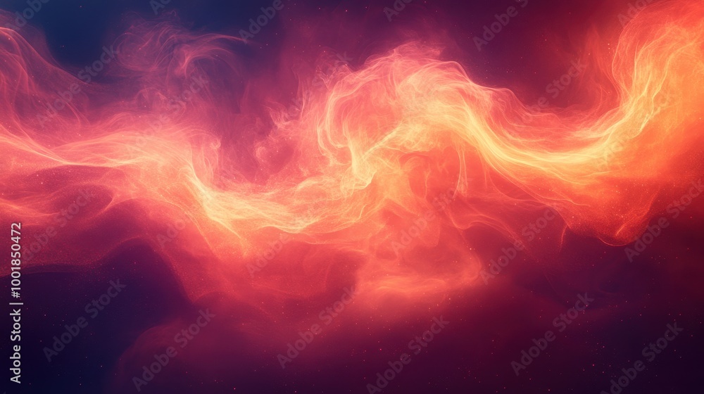 Abstract fire and smoke background with dramatic, swirling patterns in red and orange tones Abstract fire and smoke background with dramatic, swirling patterns in red and orange tones