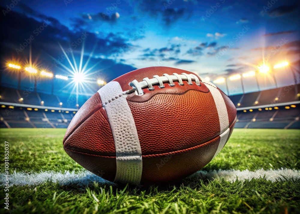 Obraz premium Vibrant and Dynamic Football Background Images Perfect for Sports Themes and Promotional Materials