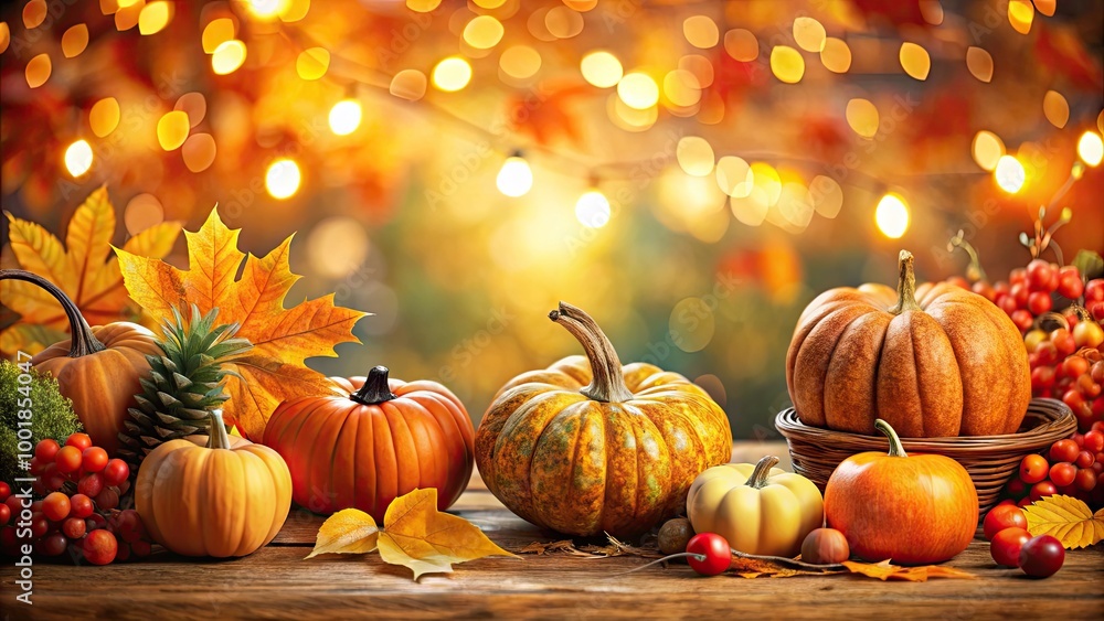 Vibrant Fall Festival Graphic with Autumn Leaves, Pumpkins, and Seasonal Decorations for Events Vibrant Fall Festival Graphic with Autumn Leaves, Pumpkins, and Seasonal Decorations for Events