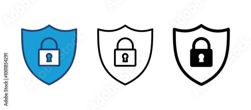 Security icon vector. protection icon. privacy. vpn