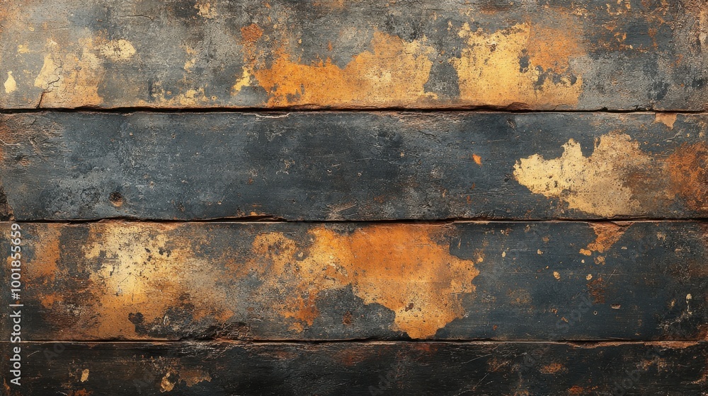 Grunge texture background with distressed, weathered surfaces in dark earthy tones Grunge texture background with distressed, weathered surfaces in dark earthy tones