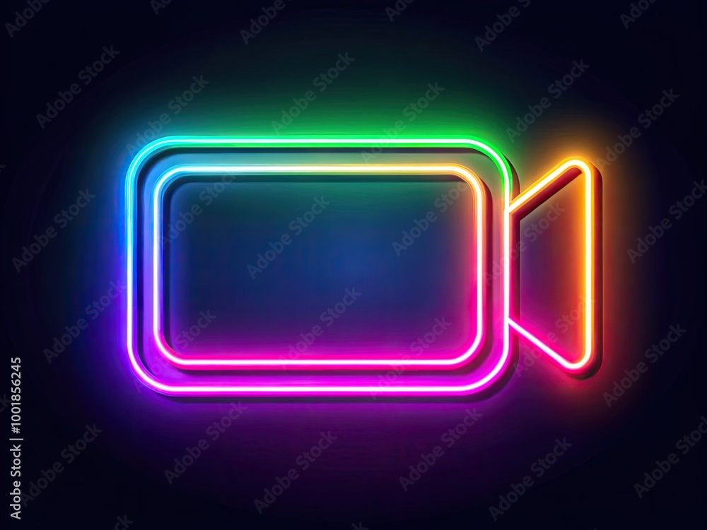 Vibrant Neon Lower Third Graphic Design Element for Video Production and Creative Projects Vibrant Neon Lower Third Graphic Design Element for Video Production and Creative Projects