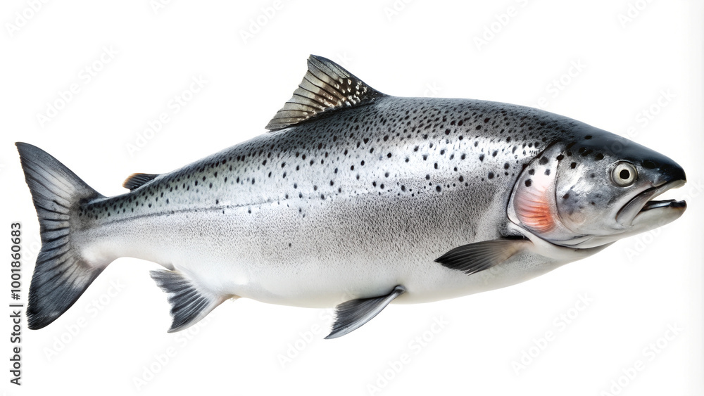 Fototapeta premium fish on a white background
