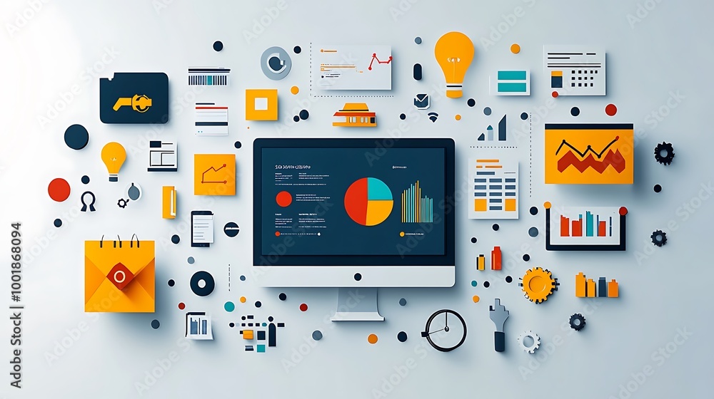 Search Engine Optimization (SEO) Strategies, SEO strategies with an image showing marketers optimizing website content design Search Engine Optimization (SEO) Strategies, SEO strategies with an image showing marketers optimizing website content design
