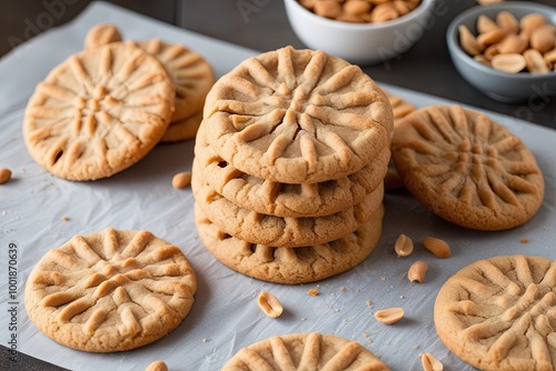 Delicious Peanut Butter Cookie Pastry - A Classic Favorite Treat