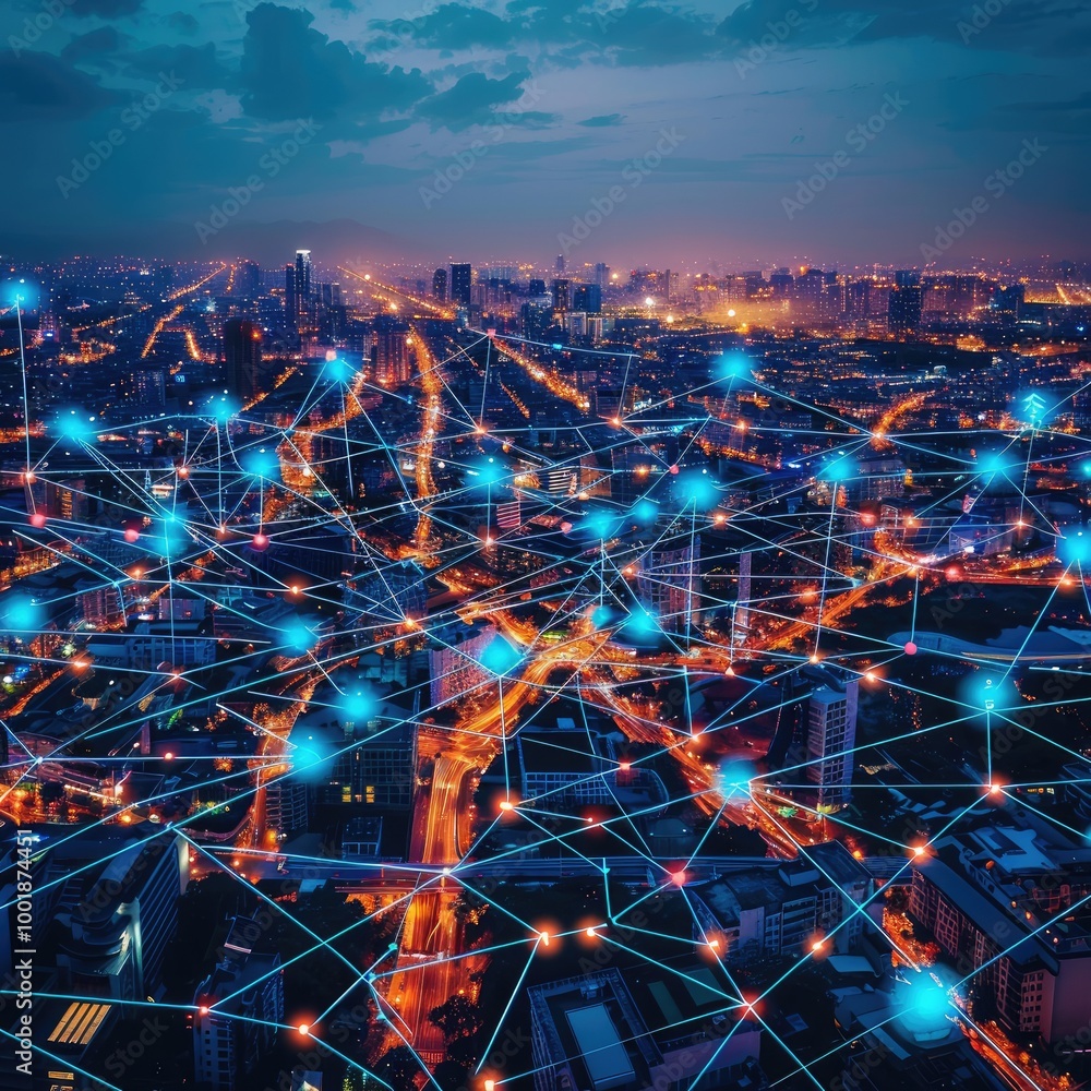 Night City Network - Connecting the Urban Fabric Night City Network - Connecting the Urban Fabric