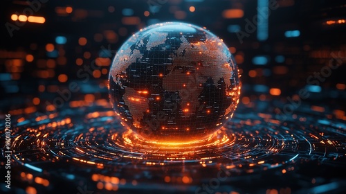 Wallpaper Mural Global With Fire, Earth Falling Galaxy, Universal Space Background Torontodigital.ca