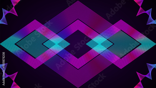 Vector purple pink and blue abstract background