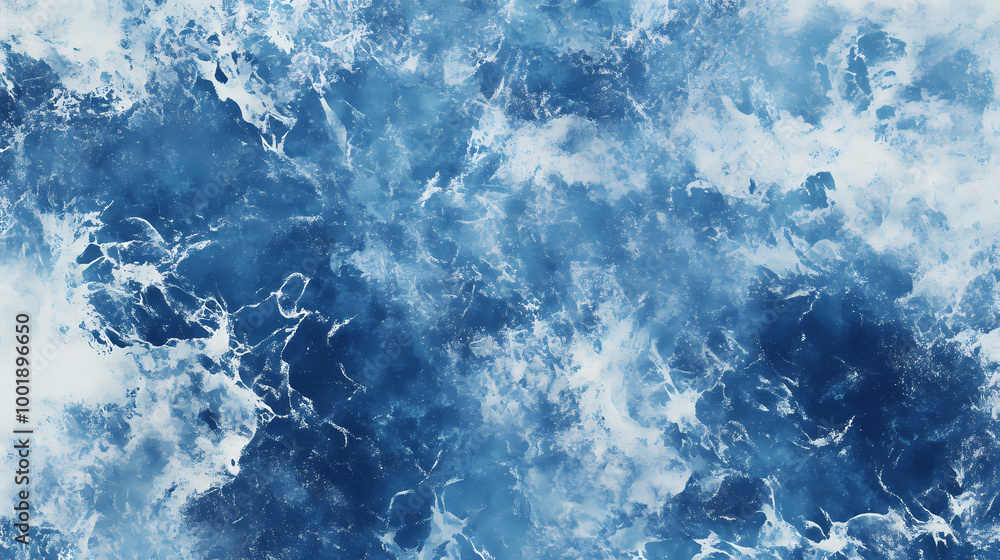 Fototapeta premium Cyanotype paper background backgrounds texture canvas. Cyanotype. Illustration