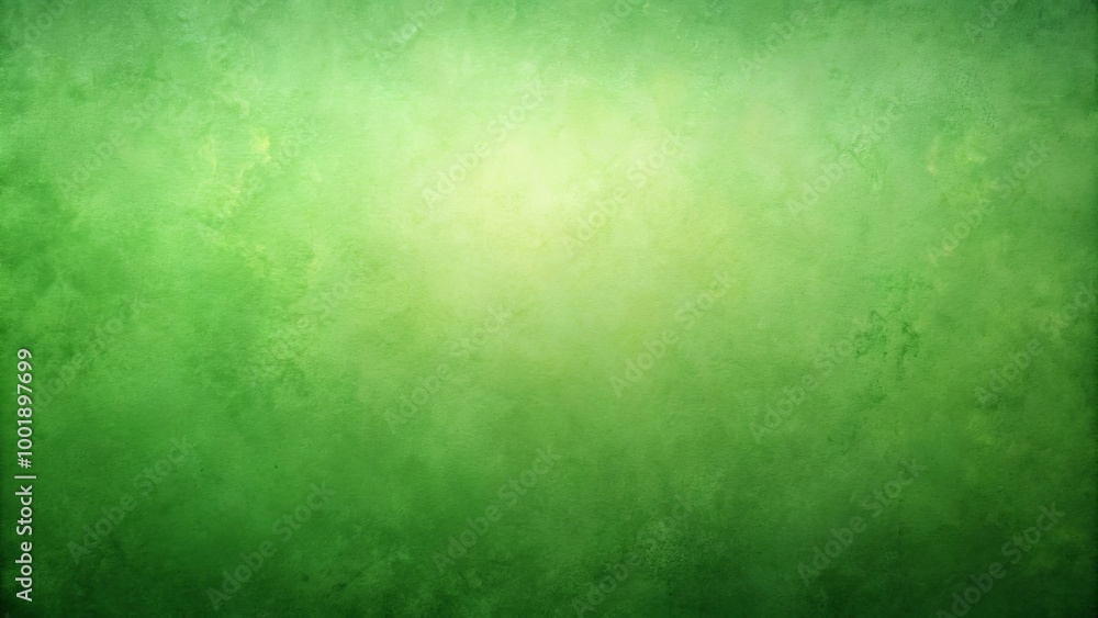 Abstract Green Textured Background with a Soft Light Gradient Abstract Green Textured Background with a Soft Light Gradient