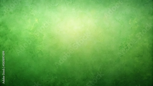 Abstract Green Textured Background with a Soft Light Gradient