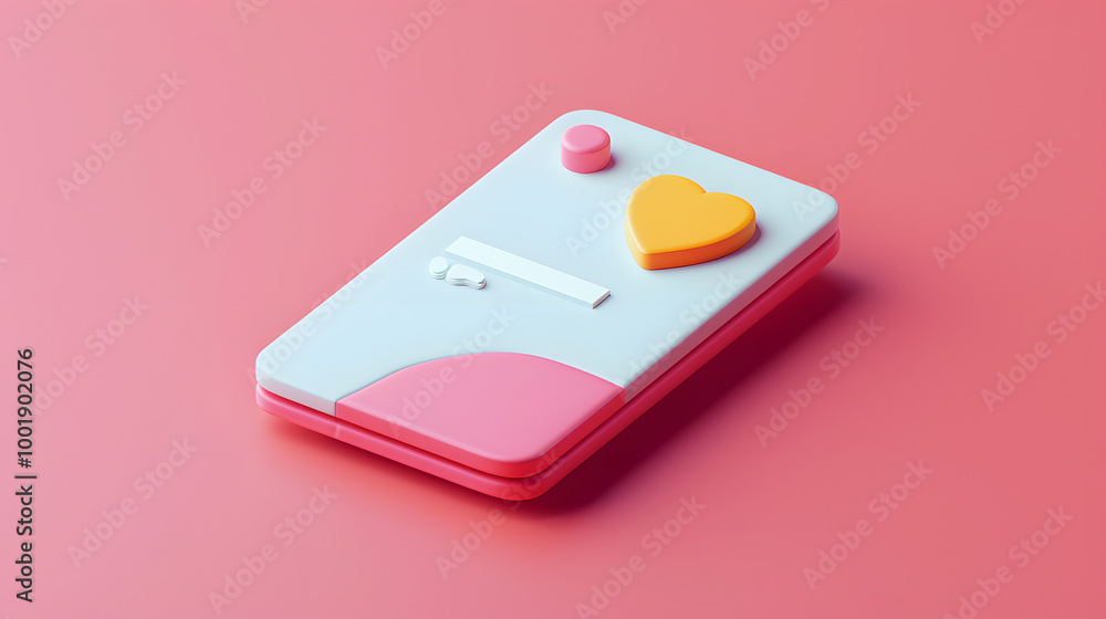 Card Layout Icon User Interface UI 3D Card Layout Icon User Interface UI 3D