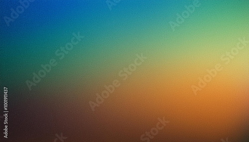 abstract grainy gradient color of blue, green and brown background, modern abstract color background and wallpaper