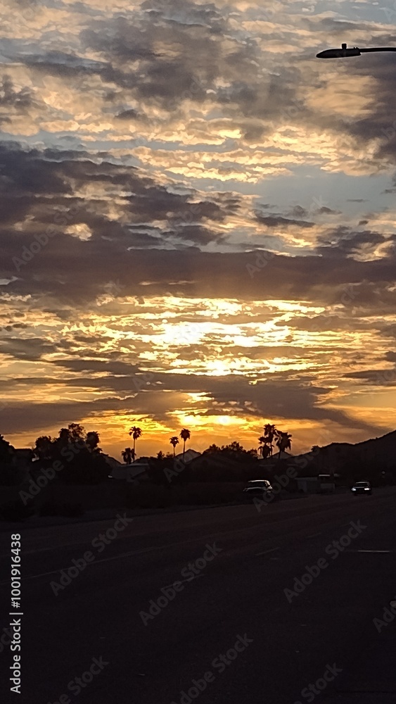 Obraz premium sunset on the beach