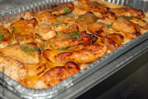 Succulent Apricot Glazed Chicken