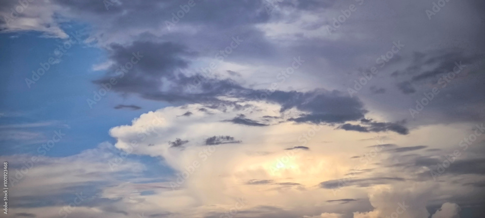 Sky and clouds for background Sky and clouds for background
