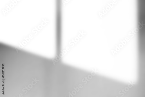 white window shadow on transparent background