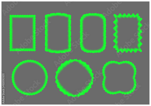 A luxurious, elegant and retro frame set