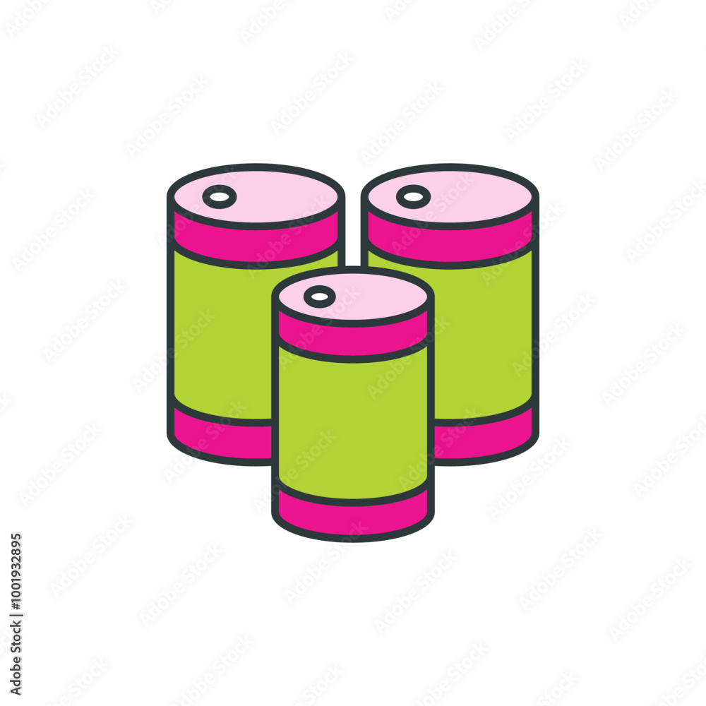 Canned Food icon vector design templates simple and modern concept Canned Food icon vector design templates simple and modern concept