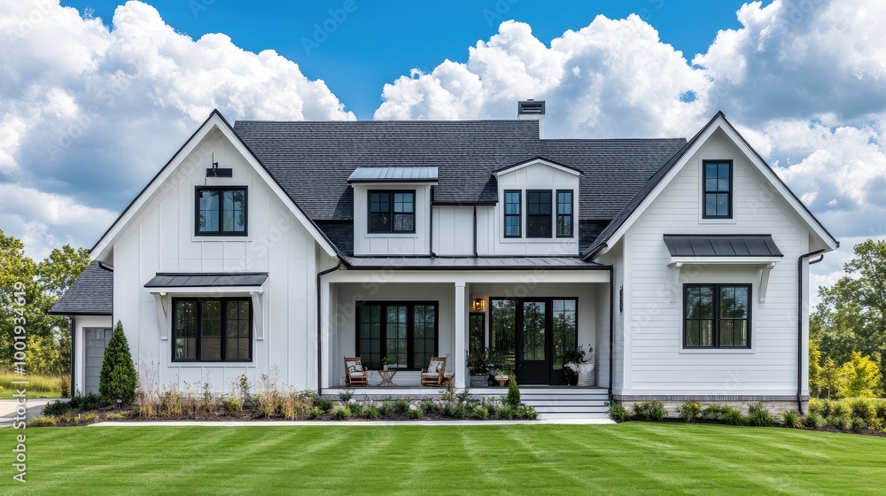 Obraz premium house in a park