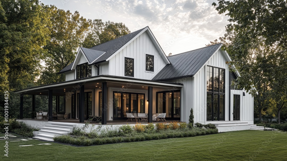 Obraz premium house in the woods