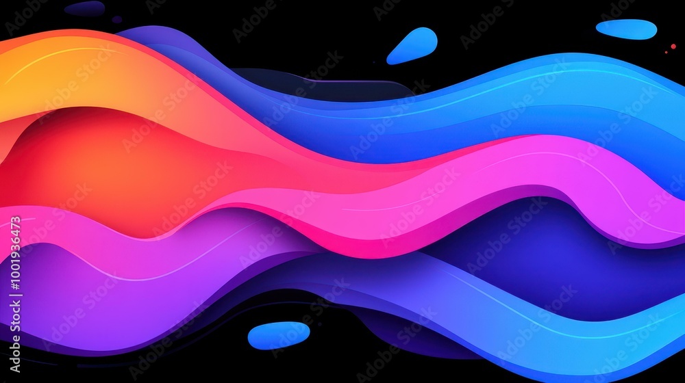 Vibrant fluid gradient backdrop perfect for modern landing pages, posters, and banners. Futuristic design with abstract shapes. Vibrant fluid gradient backdrop perfect for modern landing pages, posters, and banners. Futuristic design with abstract shapes.