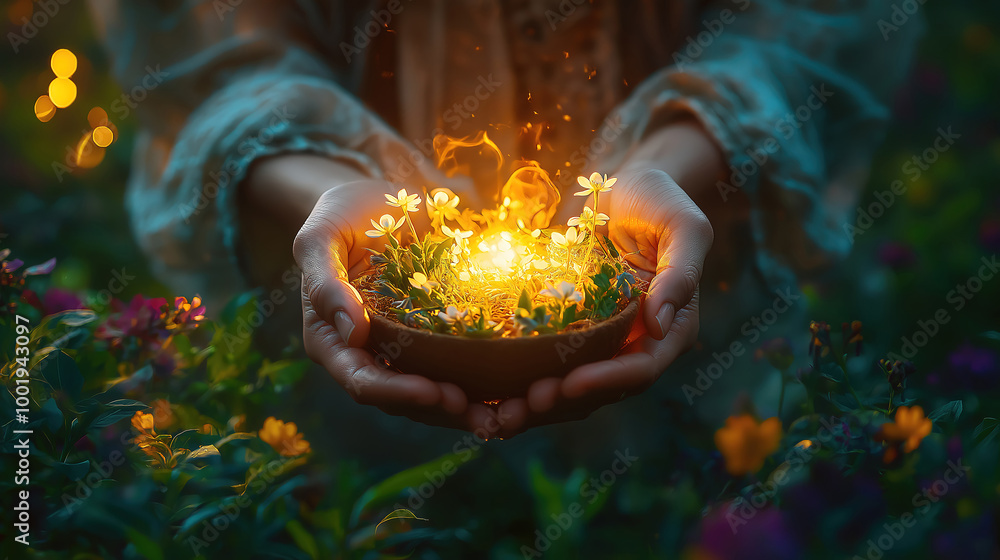 Vibrant Mystical Spring Equinox Celebration, Blending Nature, Magic, and Esoteric Rituals Vibrant Mystical Spring Equinox Celebration, Blending Nature, Magic, and Esoteric Rituals