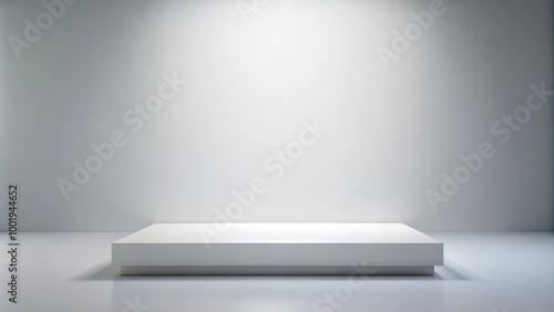 Wallpaper Mural Empty room platform minimalist background for product presentation and object display. rendering, empty, room Torontodigital.ca