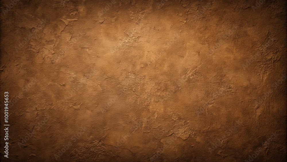 Dark brown abstract cement wall texture with a vignette border , aged, weathered, grunge, vintage, rough, gritty Dark brown abstract cement wall texture with a vignette border , aged, weathered, grunge, vintage, rough, gritty
