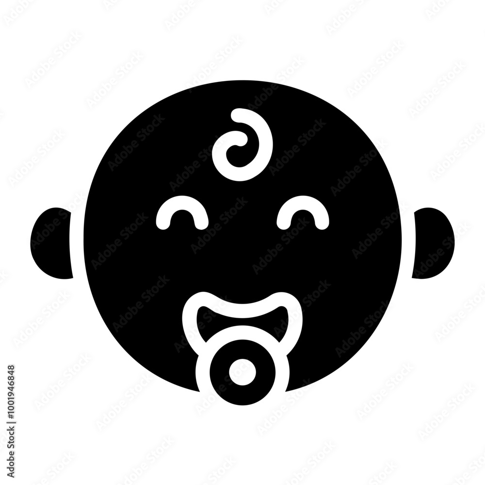 Fototapeta premium baby Solid icon
