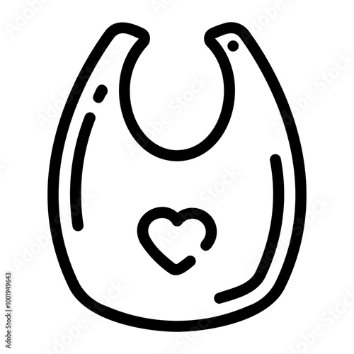 bib Line Icon