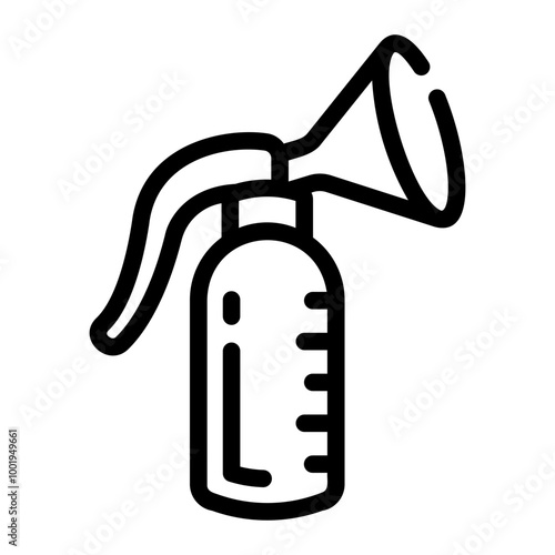 breast pump Line Icon
