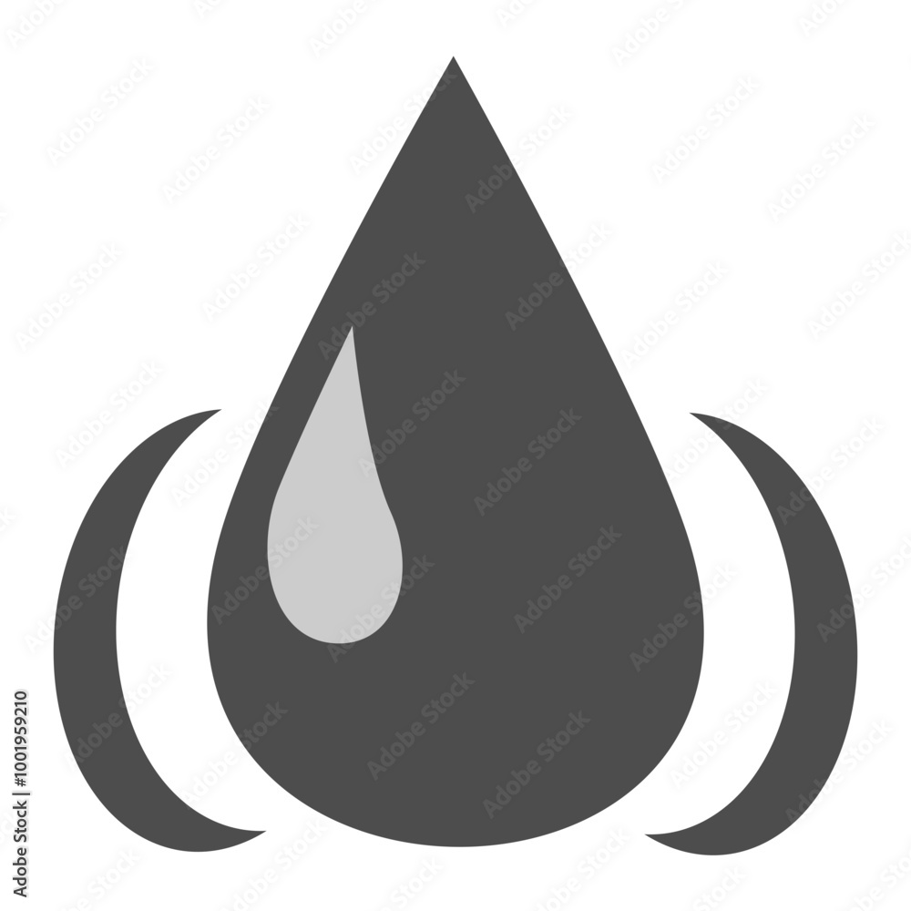 drop of water silhouette drop of water silhouette
