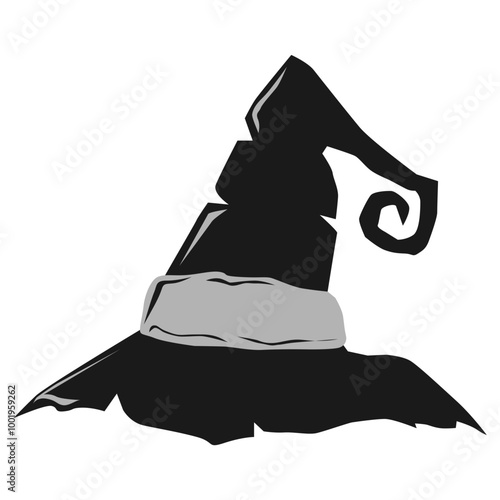 Witch hat halloween 