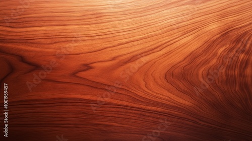 A close up of a wooden surface with a grainy texture. The wood appears to be aged and has a warm, natural color. Concept of warmth and comfort, as well as a connection to nature. photo