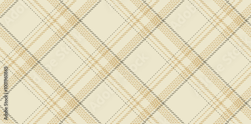 Vector checkered pattern. Tartan, textured seamless twill for flannel shirts, duvet covers, other autumn winter textile mills. Vector Format