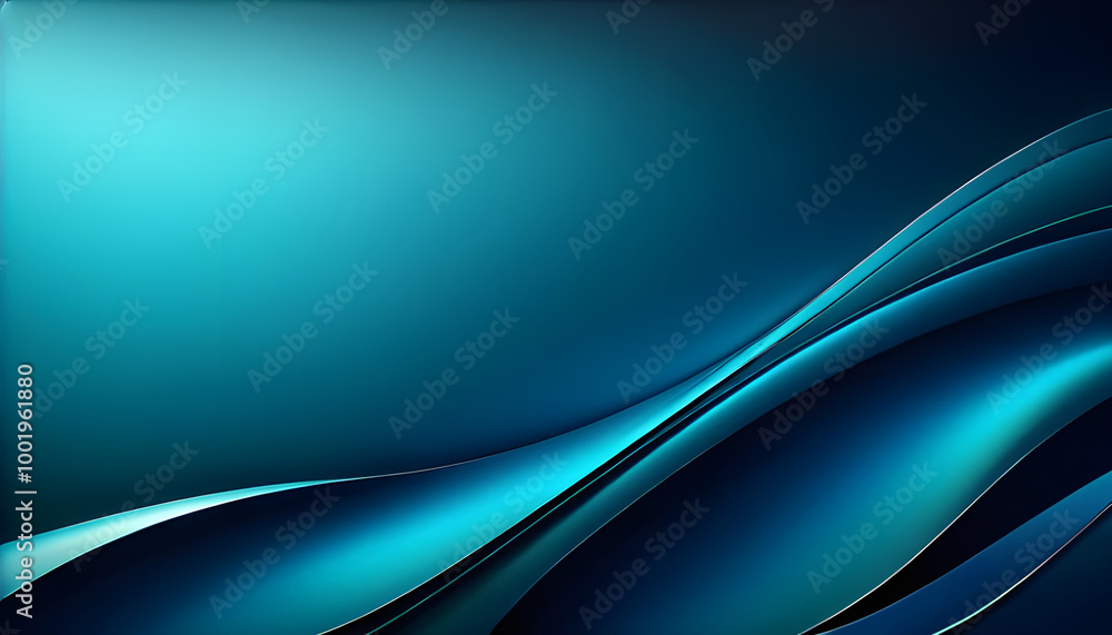 Design abstract background featuring a smooth gradient transition from teal to deep blue, ideal for sophisticated web design Design abstract background featuring a smooth gradient transition from teal to deep blue, ideal for sophisticated web design